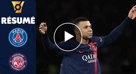 Ft Psg 2 0 Toulouse Kylian Mbappe Strikes Video Highlights