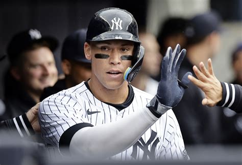 Aaron Judge Homers In First At Bat Since Ejection Juan Soto Hits Game