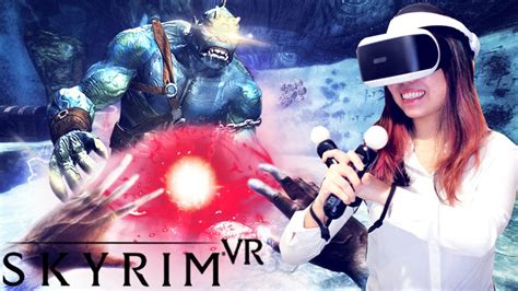 AN OVERVIEW OF SKYRIM IN VR + FIRST IMPRESSIONS | Skyrim VR gameplay ...