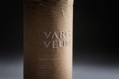 Varg Veum Aquavit Aquavit Packaging Design Inspiration Creative