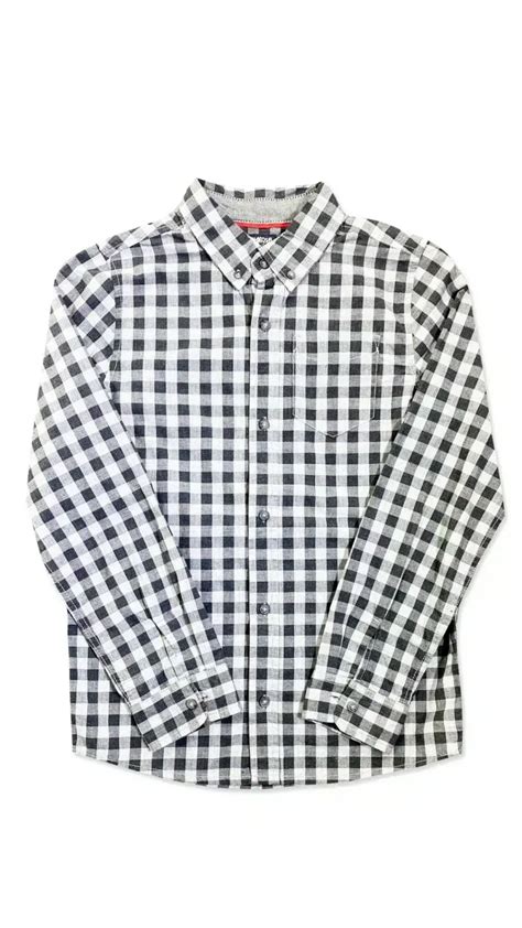 Camisa Manga Larga Verano Osh Kosh De Chico Talle 14 Urban Luxury