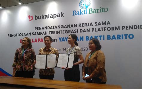 Bukalapak Yayasan Bakti Barito Berdayakan Umkm Dalam Pengelolaan Sampah