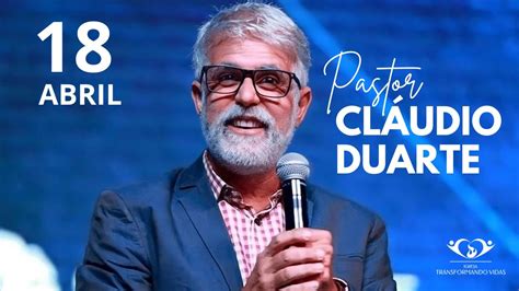 Pastor Cl Udio Duarte Na Igreja Transformando Vidas Youtube