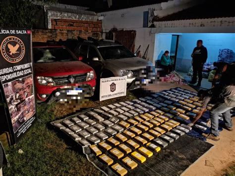 Secuestran más de 143 kilos de cocaína en Pichanal Policiales Salta