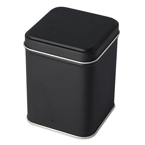 shop matte black large square tin  australia