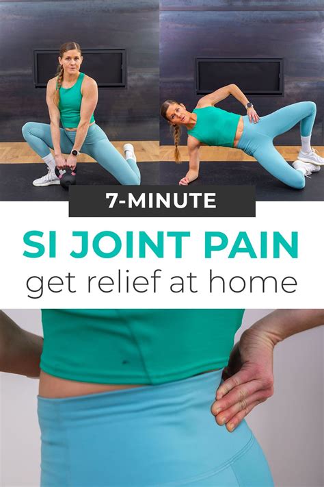 7 Best SI Joint Pain Relief Exercises (Video) | Nourish Move Love