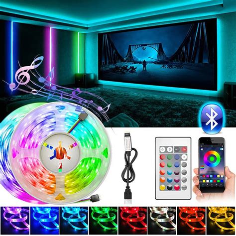 Bande Lumineuse Led Rgb Bluetooth Multifonction Test Et Avis