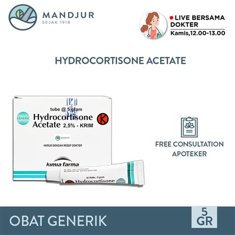 Jual Salep Hydrocortisone 2 5 5 Gram Shopee Indonesia