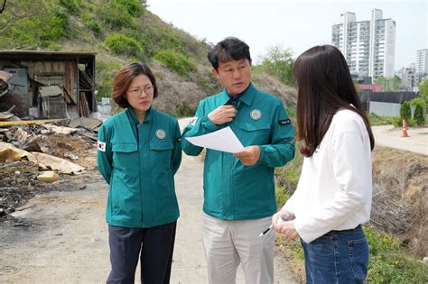 정병용 하남시의원 초이동 화재 현장점검 나서 서울pn