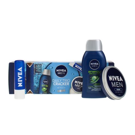 Nivea Men Feel Protected Set Deep Cleansing Face Wash Anti Perspirant