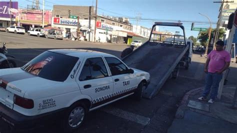 Diario Del Yaqui Sacan De Circulaci N A Taxis En Ciudad Obreg N