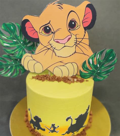 Lion King Cake Design Images Lion King Birthday Cake Ideas Lion