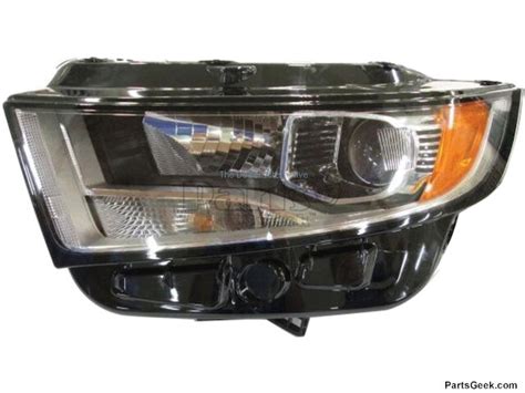 Ford Edge Headlight Assembly Body Electrical Action Crash