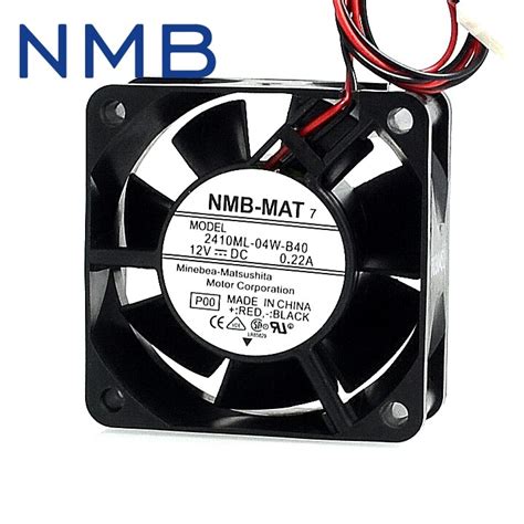 Nmb Ml W B Cm V A Two Wire Double Ball Bearing Fan Go