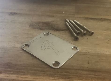 1968 Fender Stratocaster Neck Plate Reverb