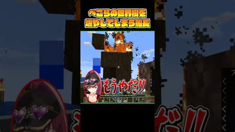 マイクラ1ブロックで起きた悲劇w【ホロライブ宝鐘マリン】shorts Minecraft Minecraft Summary