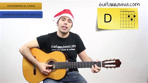 Villancico Noche De Paz En Guitarra Tutorial Acorde Como Tocar