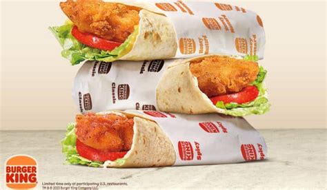 Burger King Launches New Chicken Wraps - QSR Magazine