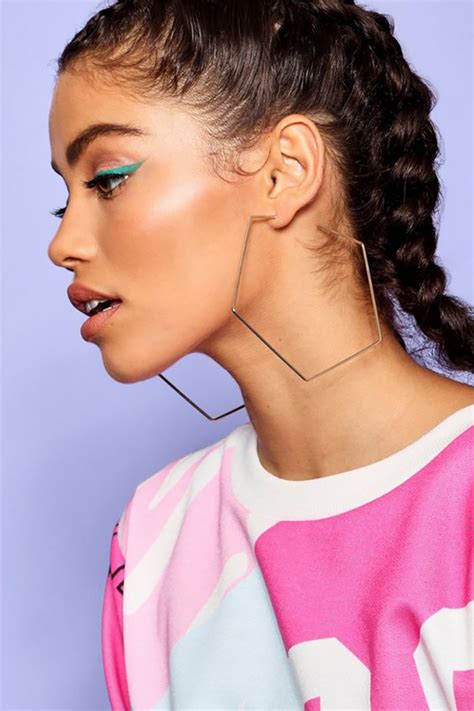 Huge Hoop Earrings Trend 2019 33 Pairs Of Truly Massive Hoops To Shop