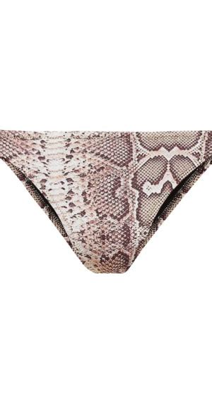 Reina Olga Miami Printed Bikini Bottoms