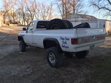 1983 Chevy K2500 Square Body 4x4 Truck Former Mud Racer Rust Free