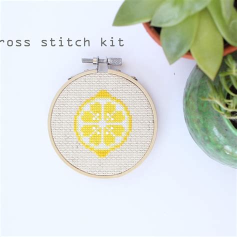 Beginner Cross Stitch Kit - Etsy