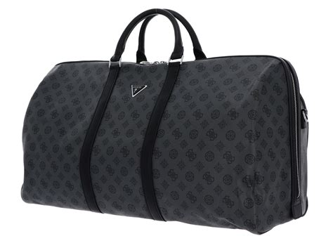 Guess Travel Bag Pisa Weekender Coal Black Buy Bags Purses