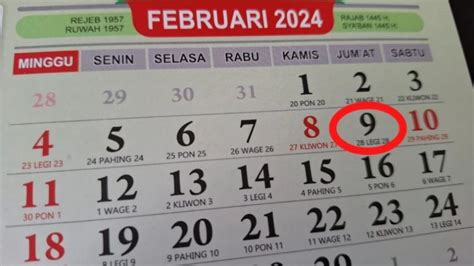 Diapit Dua Hari Libur Apakah Jumat Februari Cuti Bersama