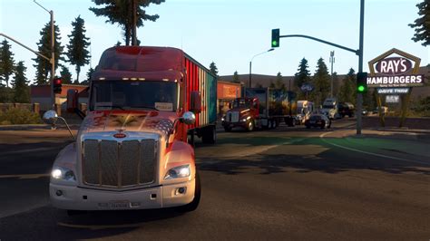 American Truck Simulator Gameplay Screenshots - ATS Mods