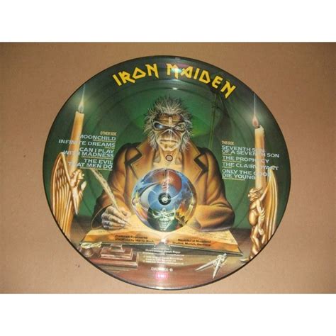 Seventh Son Of A Seventh Son Picture Disc By Iron Maiden Lp With