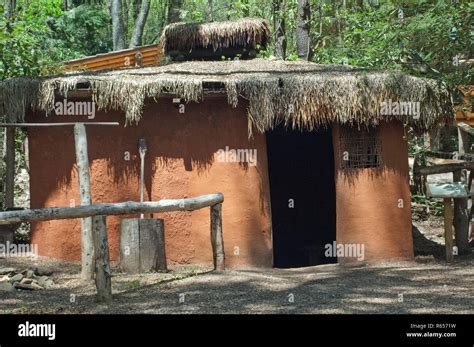 Cherokee Wattle And Daub Houses