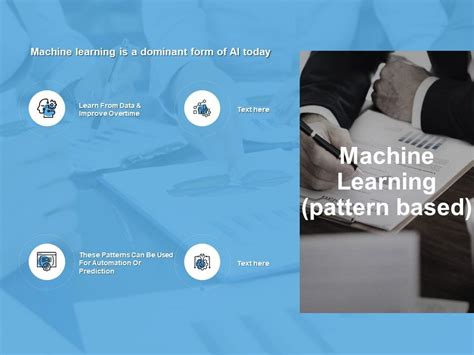 Machine Learning Pattern Based Mind Map Ppt Powerpoint Presentation