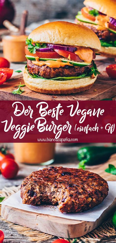 Vegetarische Burger Patties Selbst Machen Samtinkjaslike