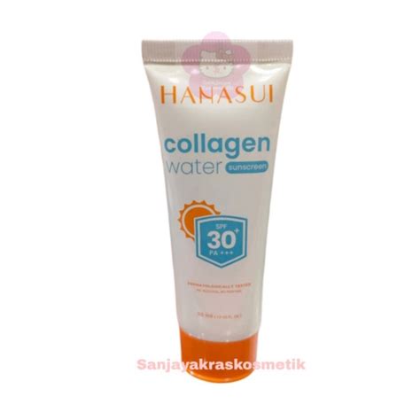 Jual Hanasui Collagen Water Sunscreen Spf Pa Ml Shopee Indonesia