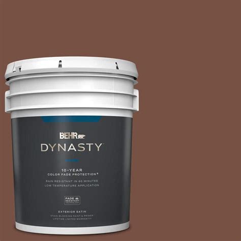 Behr Dynasty Gal S Toasted Pecan Satin Enamel Exterior Stain