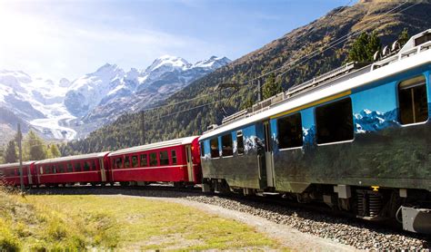 rhaetian railway   albulabernina landscapes world tribune