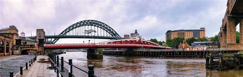 Newcastle Quayside Panoramic Photograph by Tim Hill - Pixels