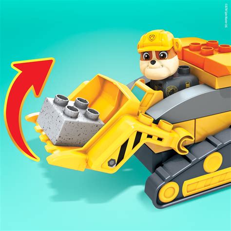 Mega Bloks PAW Patrol Rubble S City Construction Truck