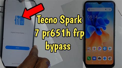 Tecno Spark Frp Bypass Tecno Pr H Frp Bypass Youtube