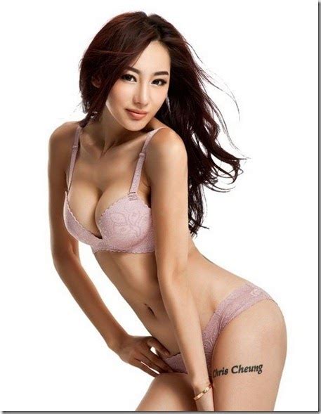 Knowledge Of Pageants Chinese Model Jin Meixin Sexy Lingerie Photo