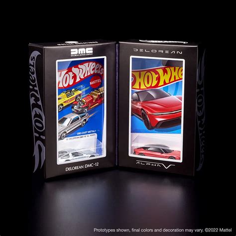 Hot Wheels X DeLorean DMC Alpha Collector Set Coming Soon