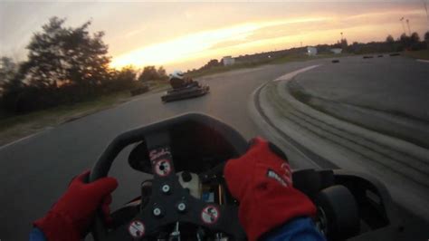 Jüterbog Kart Training Altes Lager Sonnenuntergang YouTube