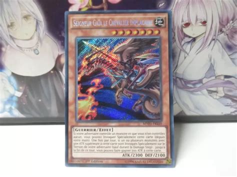 Carte Yu Gi Oh Seigneur Gaia Le Chevalier Implacable Mvp1 Frg50 Eur 1