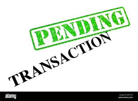 Pending Payment Hi Res Stock Photography And Images Alamy