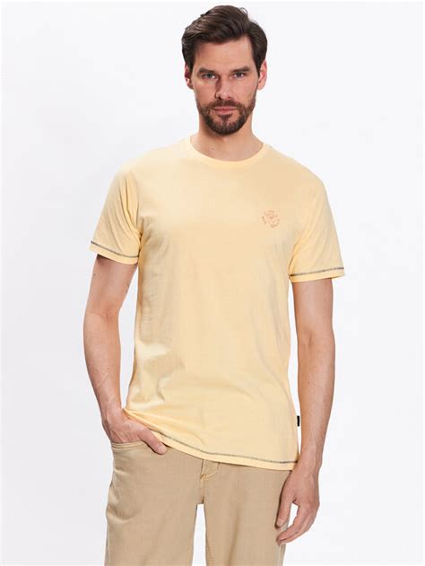 Indicode T Shirt Wave 40 933 Oro Regular Fit Modivo It