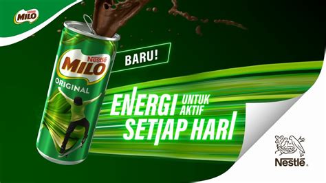 Level Up Energimu Dengan MILO Kaleng BARU YouTube