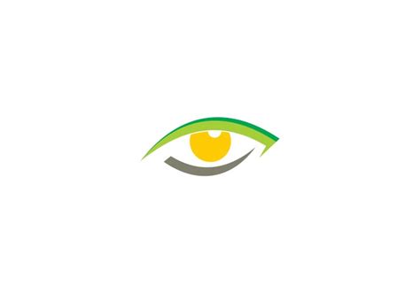 Eye Vision Icon Logo Royalty Free Vector Image