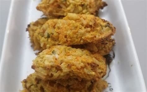 Bolinho de Arroz Cenoura na Airfryer Fica uma DELÍCIA