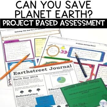 Earth Day Human Impact On The Environment Project Problem Solving