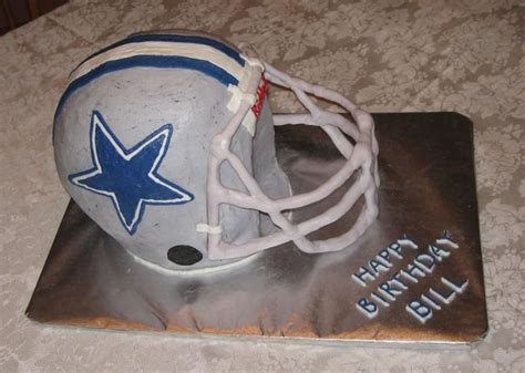 Dallas Cowboys Helmet Cake - CakeCentral.com